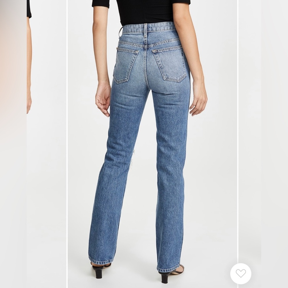KHAITE DANIELLE RIPPED JEANS - Picture 2 of 10